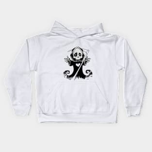 Cute Skeleton wants Hug Kids Hoodie